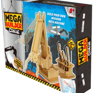 Pathfinders Mega Builder Crane Wooden Construction Kit