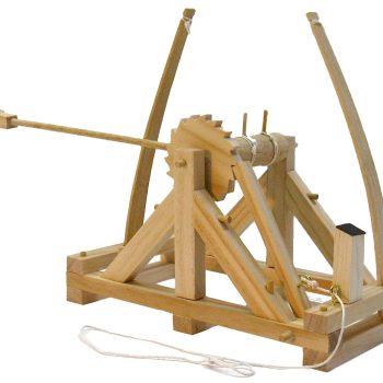 Leonardo Da Vinci catapult