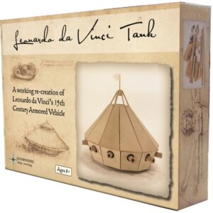 Leonardo Da Vinci Tank Wooden Kit