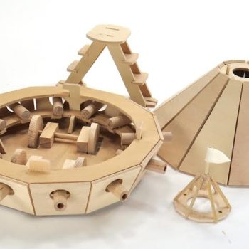 Leonardo Da Vinci Tank Wooden Kit