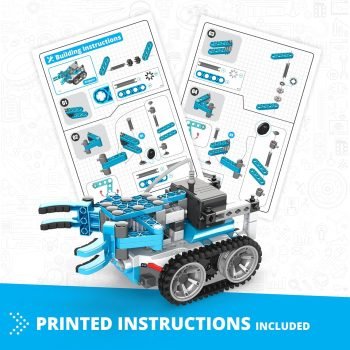 Engino Inventor Coding Ginobot — Mechanics Building Block 257-Pieces