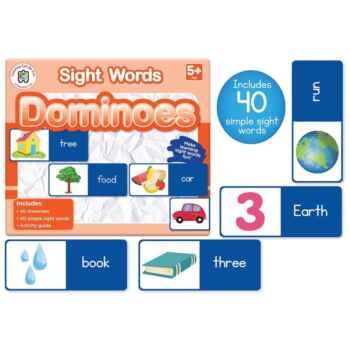 Learning Can Be Fun – Sight Word Dominoes