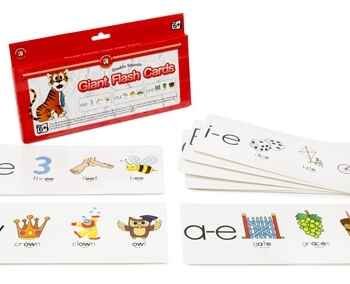 Learning Can Be Fun – Double Sounds Giant Flash Cards