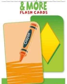 School Zone Flash Cards Colours, Shapes and More