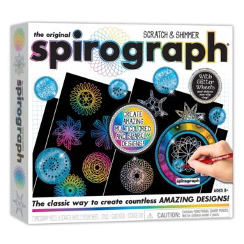 The Original Spirograph Shimmer & Scratch