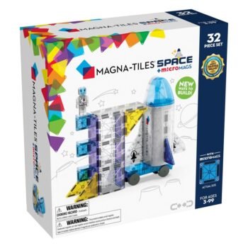 MAGNA – TILES – Space + microMAGS 32 piece Set