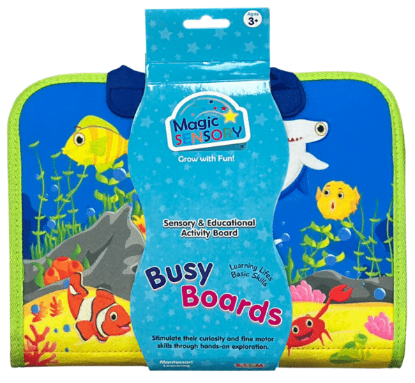 Busy Board Blue – Magic Sensory
