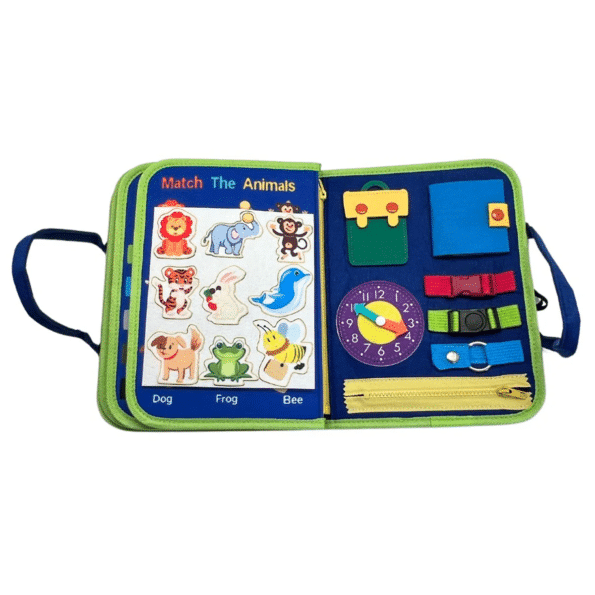 Busy Board Blue – Magic Sensory