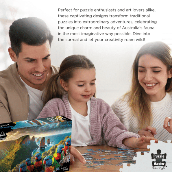 Puzzle Master – Lorikeet Friends 1000 Piece Puzzle