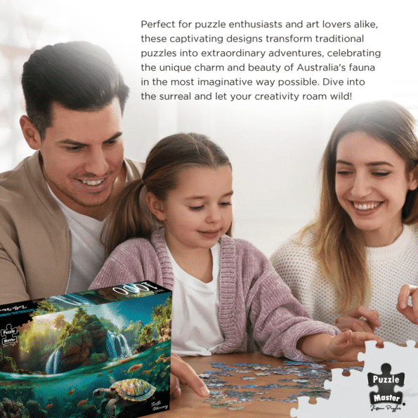Puzzle Master – Turtle Discovery 1000 Piece Puzzle