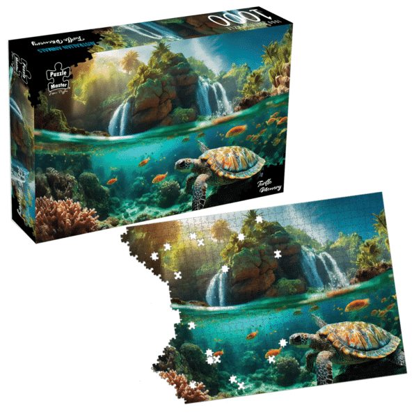 Puzzle Master – Turtle Discovery 1000 Piece Puzzle