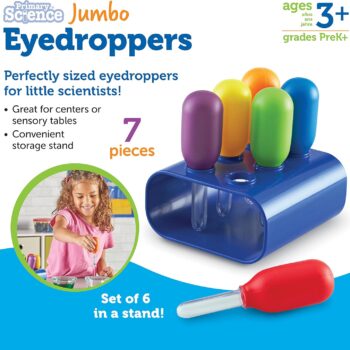 Learning Resources – Jumbo Eyedroppers with Stand