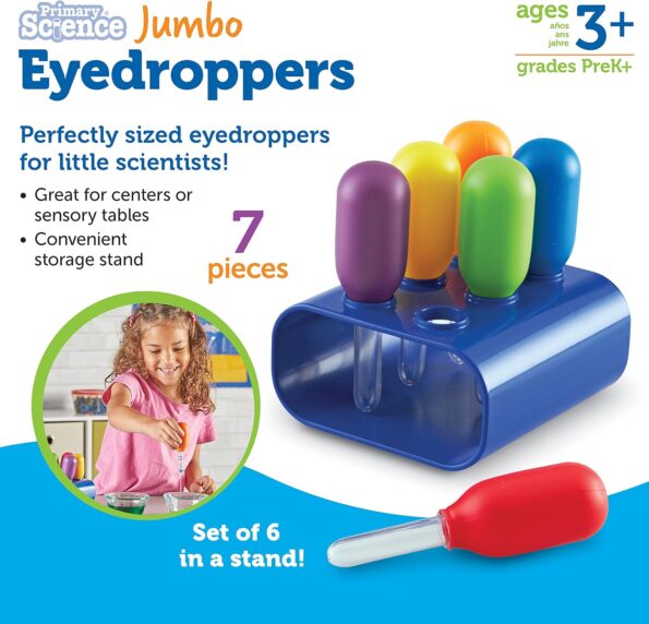 Learning Resources – Jumbo Eyedroppers with Stand