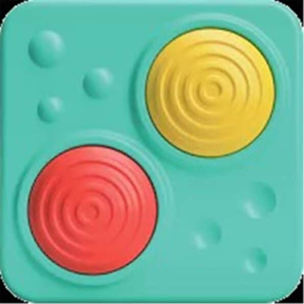 PlayTab Sensory Set 4 (Gears, Lenticular, Squeaker Tile)