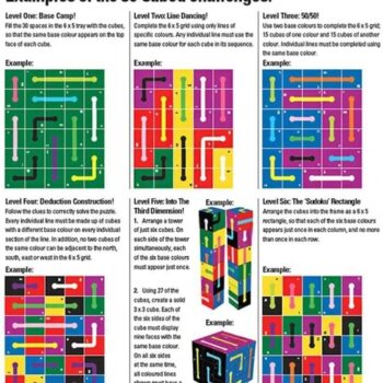 30 Cubed Logic Puzzle Game – The Happy Puzzle Company