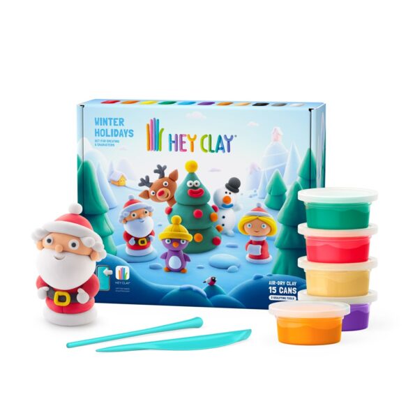 Hey Clay –  Winter Holidays (15 Cans & 2 Tools)