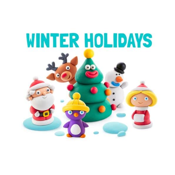 Hey Clay –  Winter Holidays (15 Cans & 2 Tools)