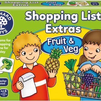 Orchard Toys Shopping List Booster Pack Fruit and Veg