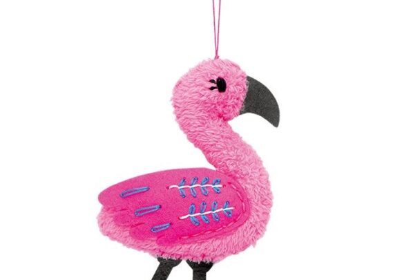 Avenir – Sewing – Key Chain – Flamingo