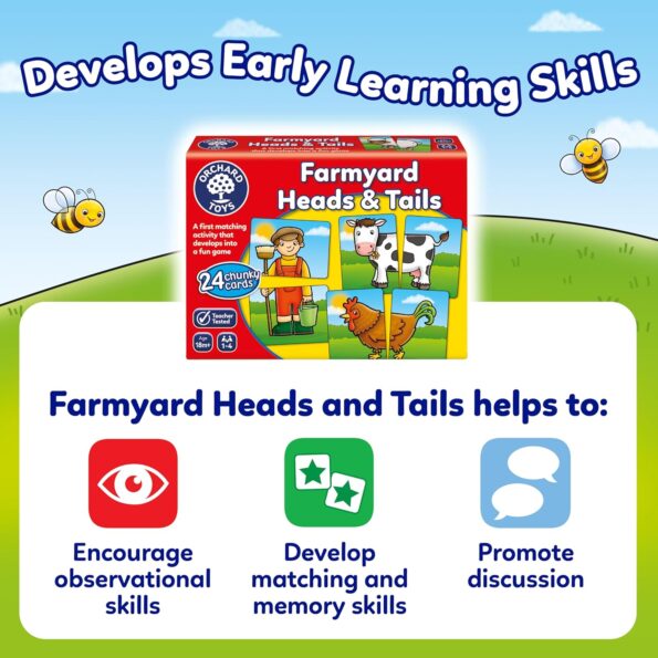 Orchard Game – Farmyard Heads & Tails